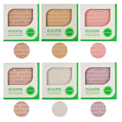Pudră iluminatoare Ecocera, vegan, 10g Cel mai vândut