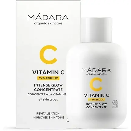 Ser cosmetic Mádara, iluminator și hidratant, 30ml Ofertă