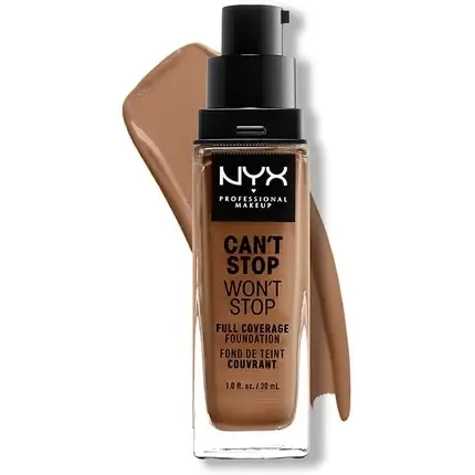 Ieftin Fond de ten, NYX, Can‘t Stop Won‘t Stop, mahon, 30ml