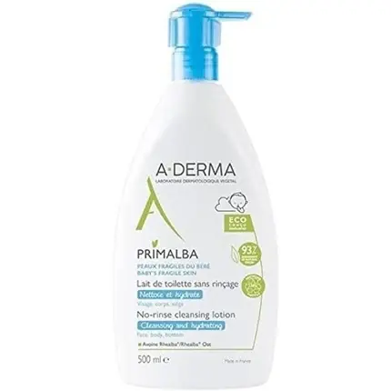 Popular Lotiune de Curatare, A-Derma Primalba, fara clatire, 500 ml
