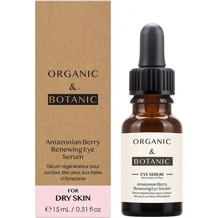 Ser pentru ochi, Organic & Botanic, 15ml Reducere