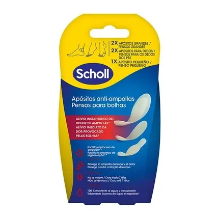 Plasturi anti-bășici, Scholl, 5 bucăți Preț promoțional