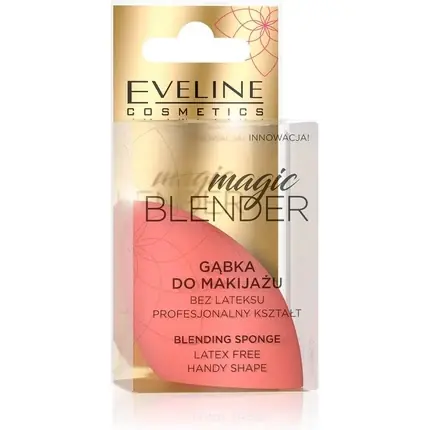 Reducere extra Burete machiaj Eveline Cosmetics Magic Blender, roz, 20g