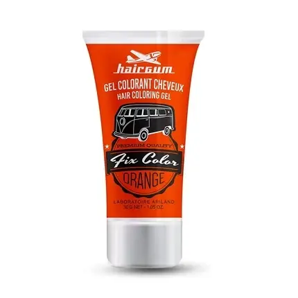 Livrare rapidă Cremă colorantă păr, Hairgum, Orange, 30ml