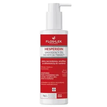 Gel de curățare față, Floslek, 175ml, cu hesperidină Super ofertă
