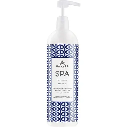 Crema de baie si dus Kallos Spa, 1000ml, cu extracte de alge Ofertă exclusivă