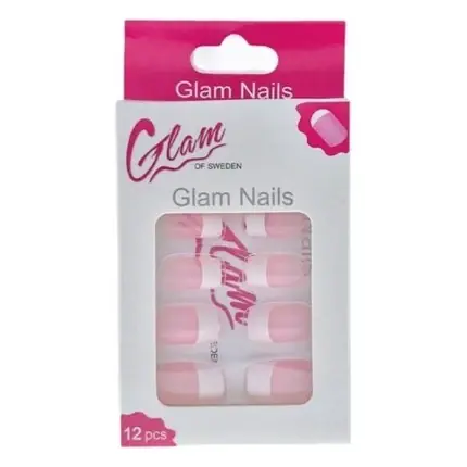 Livrare rapidă Kit manichiură, Glam of Sweden, French, roz deschis
