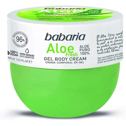 Chilipir Cremă de mâini, Babaria, Aloe Fresh, 400ml