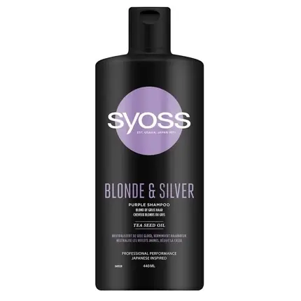 Nu rata Șampon Syoss, Blonde And Silver, 440ml