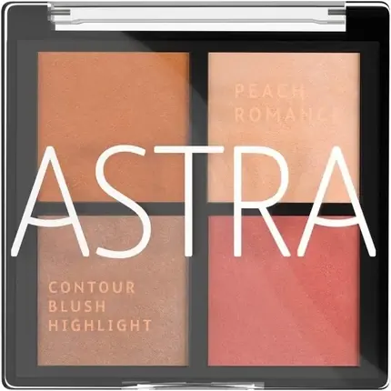 Paletă fard obraz, Astra Makeup, The Romance, Peach Nu rata
