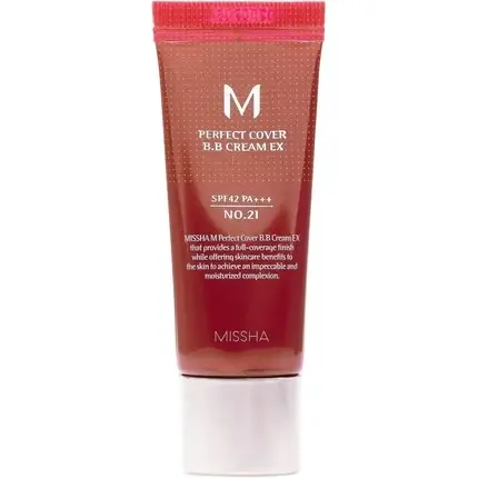 Cumpără online BB Cream, Missha, Perfect Cover, 20ml, Light Beige