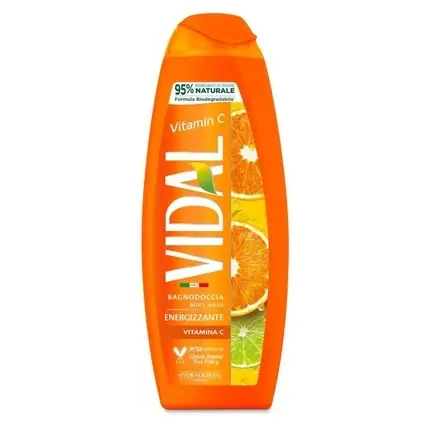 Preț redus Gel de duș Vidal Vitamin C, 210g
