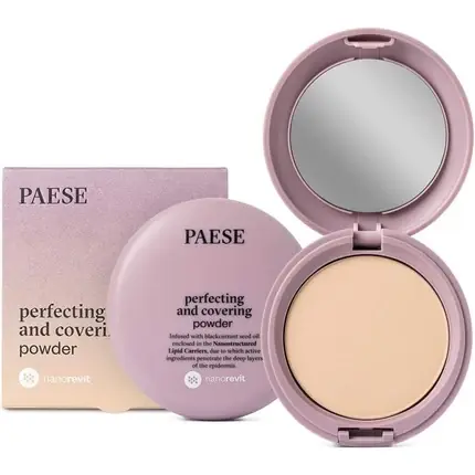 Doar azi Pudră Față Paese Cosmetics Nanorevit 04 Warm Beige 9g