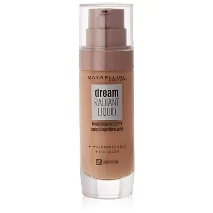 Fond de ten, Maybelline New York, Dream Satin Liquid 045, miere deschis Reducere specială