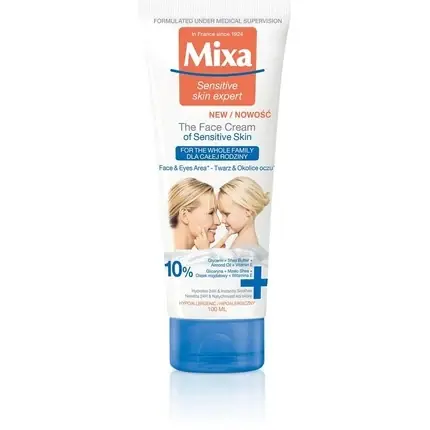 Cremă față, Mixa, Sensitive Skin Expert, 173g Livrare expres