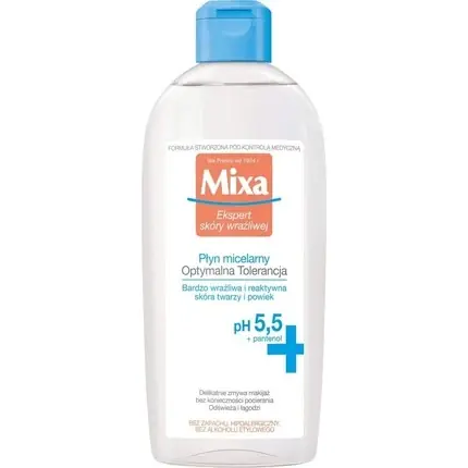 Apă micelară, Mixa, Optimal Tolerance, 400ml Premium