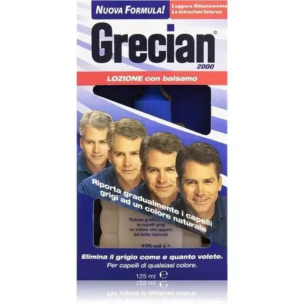 Plată securizată Loțiune păr, Grecian, 125ml, elimină firele albe
