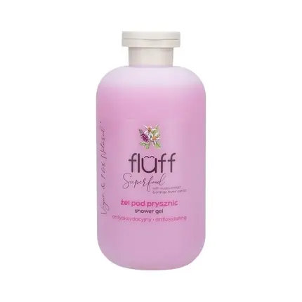 Gel de duș antioxidant Fluff, floare de kudzu și portocală, 500ml Ultima șansă