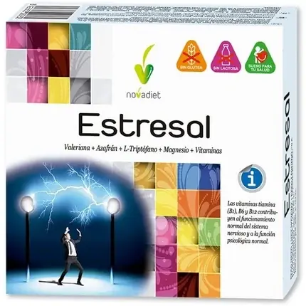 Supliment alimentar, Novadiet Estresal, 60 capsule Reducere extra