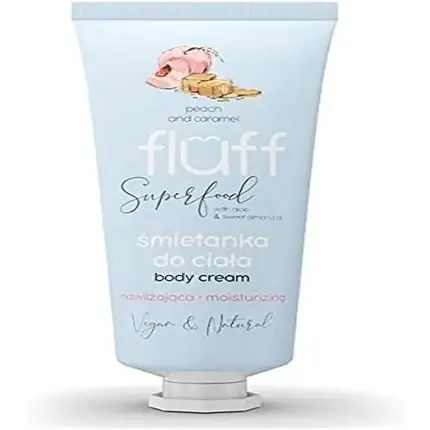 Premium Cremă de mâini Fluff, Peach & Caramel, 150 ml
