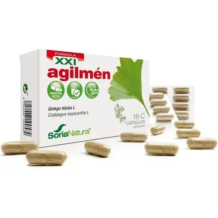 Supliment alimentar, Soria Natural, Agilmen, 30 tablete Lichidare de stoc