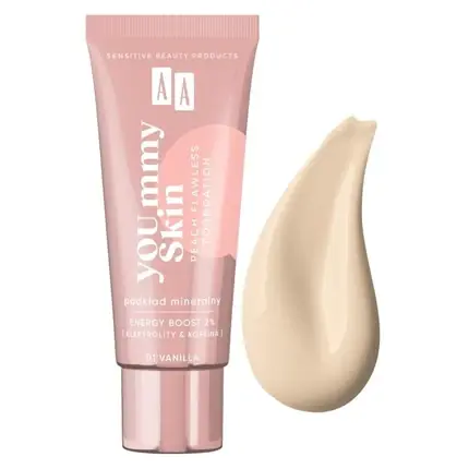 Cel mai bun preț Fond de ten Aa YOU.mmy Skin Peach, Primer mineral, 30ml