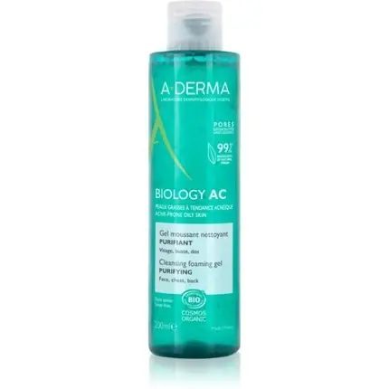 Gel facial Aderma AC, spumă purifiantă, 200ml Nu rata