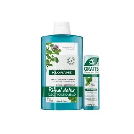 Premium Șampon detox bio, Aquatic Mint, 2 bucăți
