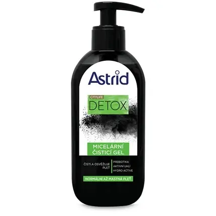 Ofertă limitată Gel demachiant, Astrid, micelar, piele normală spre grasă, 200 ml