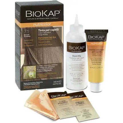 Preț mic Vopsea de păr, Bios Line, nuanță blond suedez, 140ml