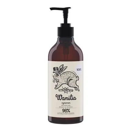 Promoție Săpun lichid, Wally, Yope, vanilie și scorțișoară, 500 ml
