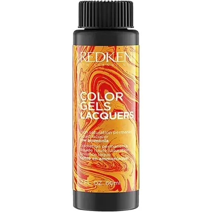 Cumpără online Vopsea permanentă, Redken, Colour Gels Lacquer, 4R Lava, 60ml