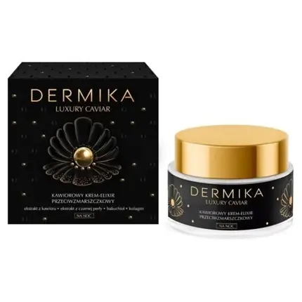 Cumpărături sigure Cremă elixir anti-rid, Dermika, cu caviar, 100g