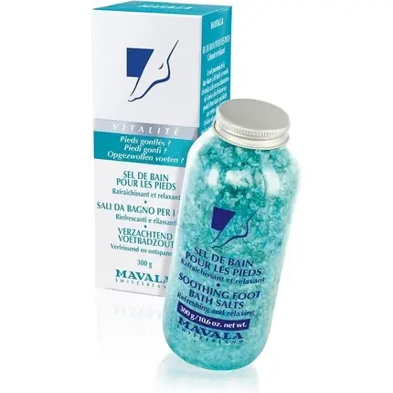 Plată securizată Sare de baie picioare, Mavala, 300g