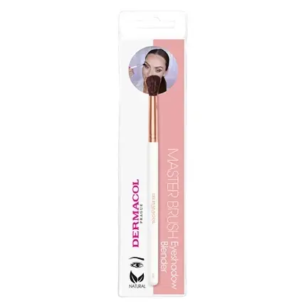 Pensulă machiaj ochi, Dermacol, D82, rose gold Reducere