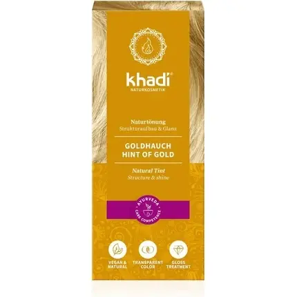 Noutate Vopsea păr, Khadi Goldhauch, 100g