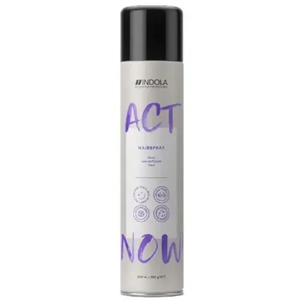 Nu rata Spray fixativ, Indola ACT NOW!, 300 ml