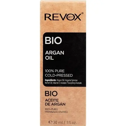 Ulei de corp, Revox B77, Bio Argan, 100% Puri Lichidare de stoc