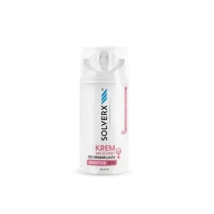 Premium Cremă demachiantă micelară, Solverx, 100ml, piele sensibilă