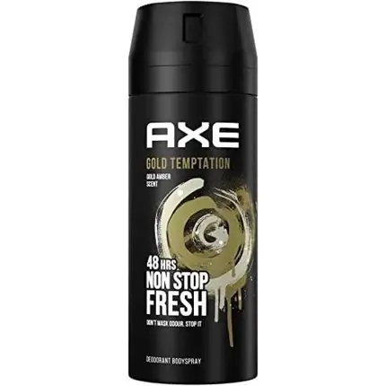 Deodorant spray, AXE, Gold Temptation, 150 ml Preț redus