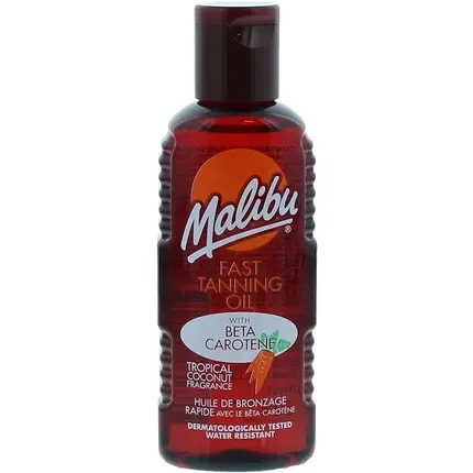 Cumpărături sigure Ulei de corp, Malibu, Bronzing Fast, 100ml