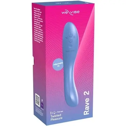Dispozitiv de masaj electric We-Vibe Rave 2, vibrații, placere intensă Cumpără online