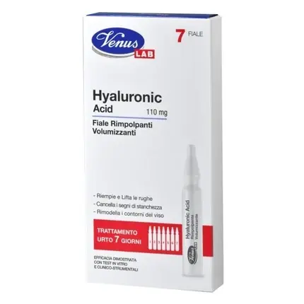 Ultima șansă Fiole volumizante, Venus Lab, 7 bucăți, acid hialuronic