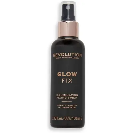 Calitate înaltă Spray fixare machiaj, Makeup Revolution, iluminator, 100ml