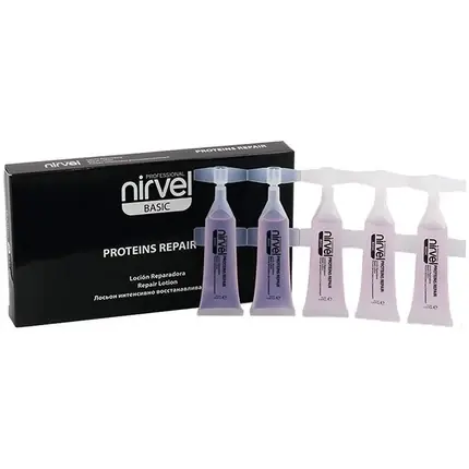 Livrare expres Set șampon și balsam, Nirvel Basic Proteins Repair, 10x10ml