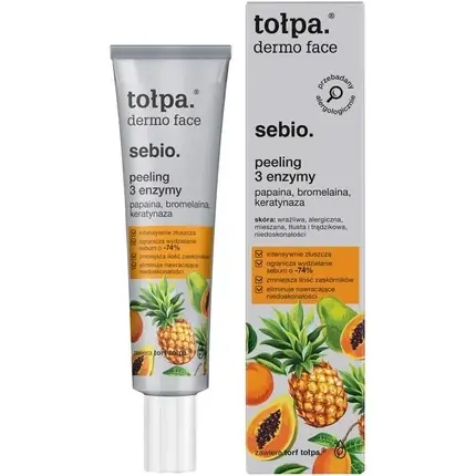 Exfoliant facial Tolpa Dermo Face Sebio, 40 ml Ofertă exclusivă