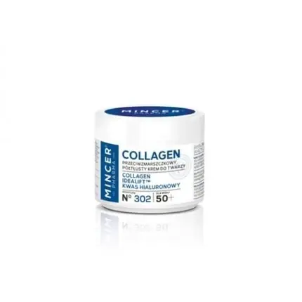 Ieftin Cremă antirid Mincer, colagen, acid hialuronic, 50 ml