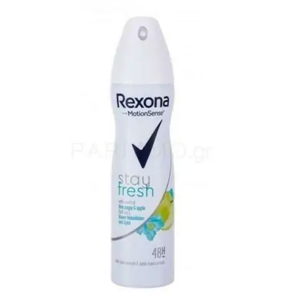Deodorant spray, Rexona, Stay Fresh Poppy & Apple, 150ml Preferatul clienților