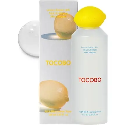 Plată sigură Toner față, Tocobo, AHA BHA Lemon, 150ml