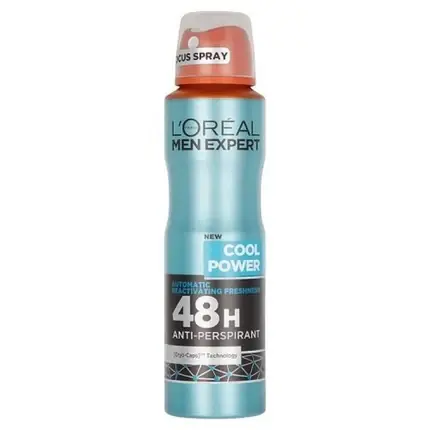 Deodorant L‘Oreal Paris Men Expert 48H, Cool Power, 150ml Ofertă limitată